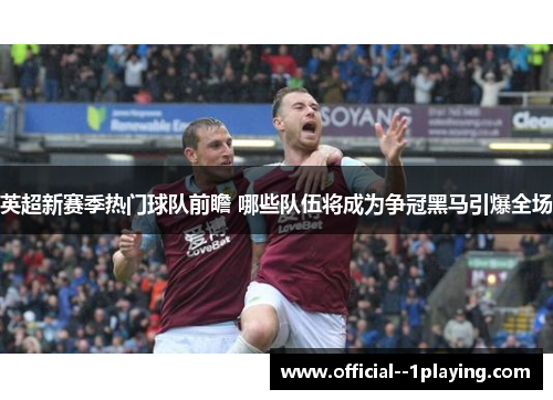 英超新赛季热门球队前瞻 哪些队伍将成为争冠黑马引爆全场